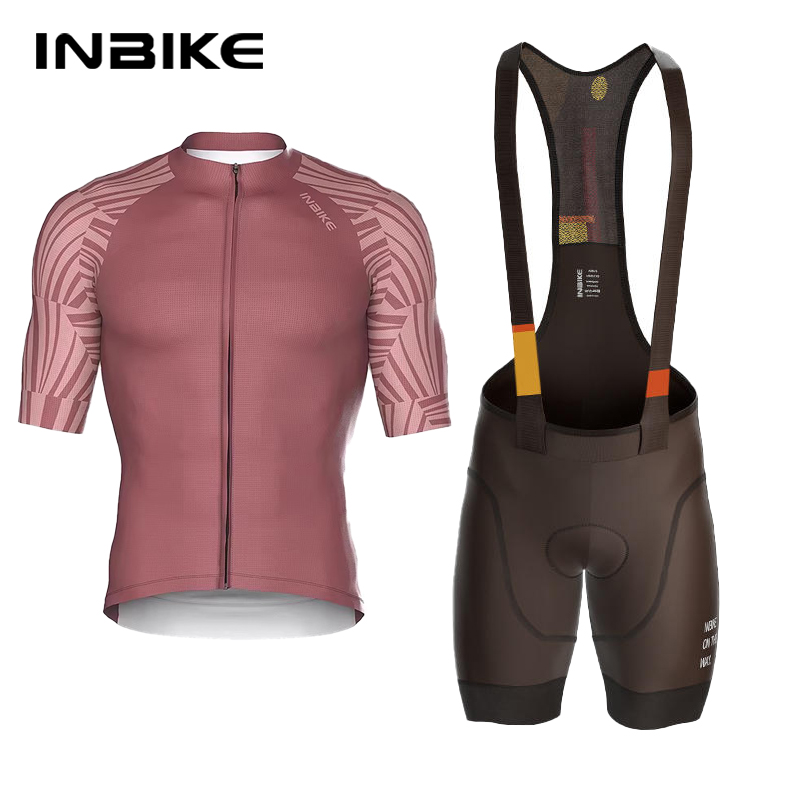 Mountain Biking Overalls - INBIKE Pro Yol Bisikleti Forması Bib
