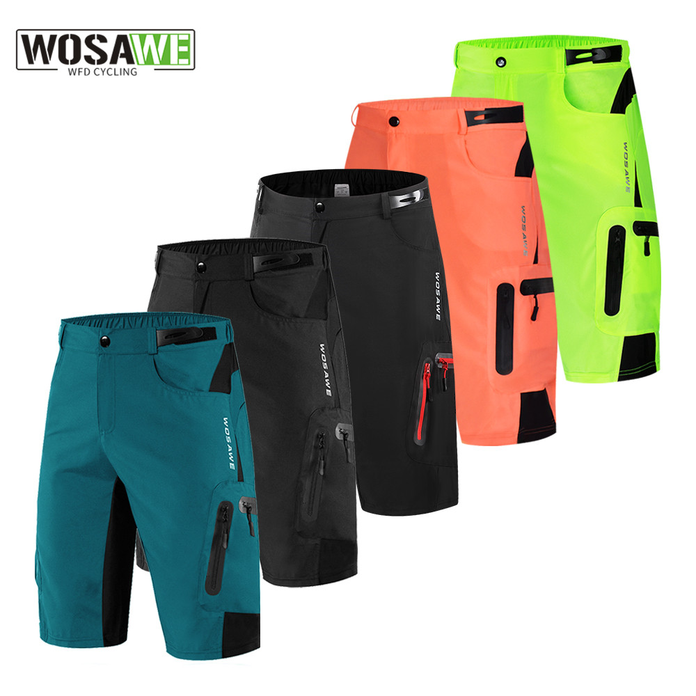Mountain Biking Overalls - WOSAWE Şort Motokros Yarışı Moto MTB