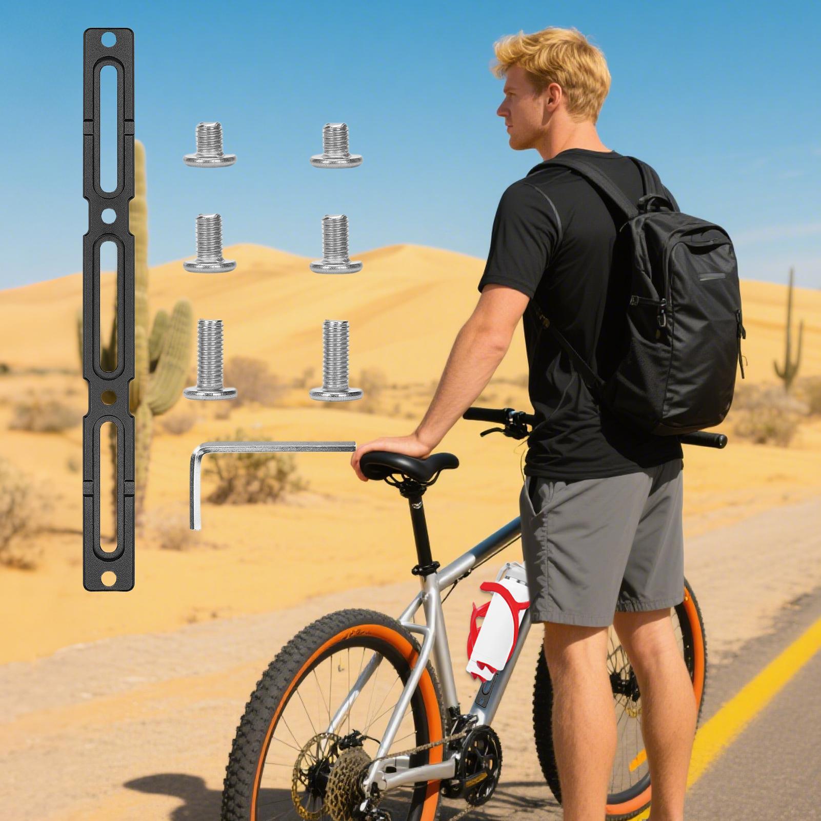 Mountain Biking Tournaments - Bisiklet şişe tutucu adaptörü şişe montaj