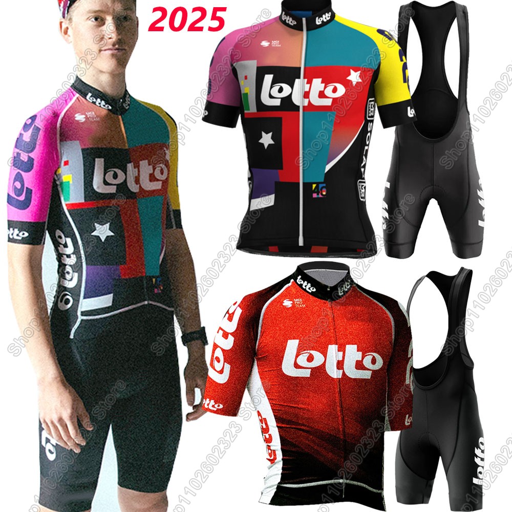 Mountain Biking Trousers - Loto takımı 2025 bisiklet forması seti