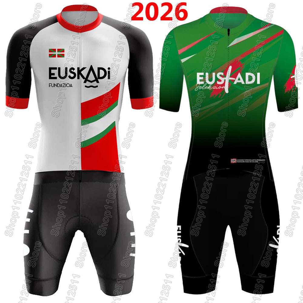Mountain Biking Trousers - Euskadi Takımı Bisiklet Forması 2026 Seti