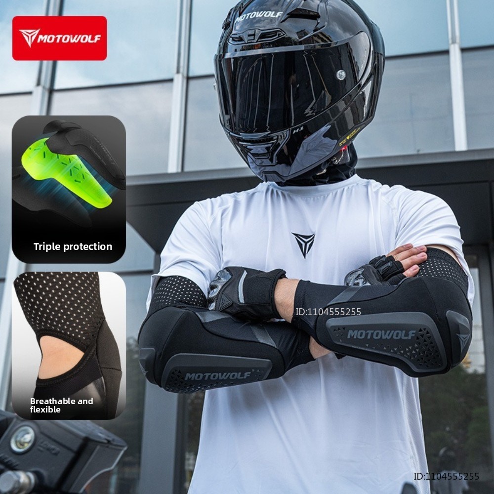 Mountain Biking Elbow Pads - Motosiklet Dirsek Pedleri Elastik Nefes Alabilen
