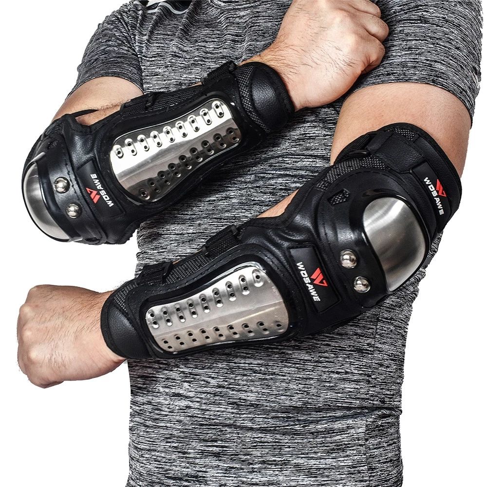 Mountain Biking Elbow Pads - Motosiklet Diz Koruyucu Motokros Snowboard Yarış