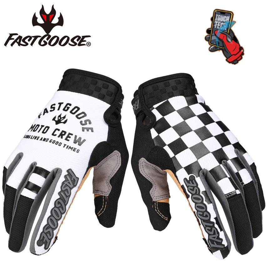 Mountain Biking Gloves - Fastgoose Motocross MX Spor Eldiven Retro