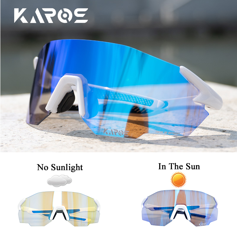Mountain Biking Glasses - KAROS Fotokromik Bisiklet Gözlük MTB Yol