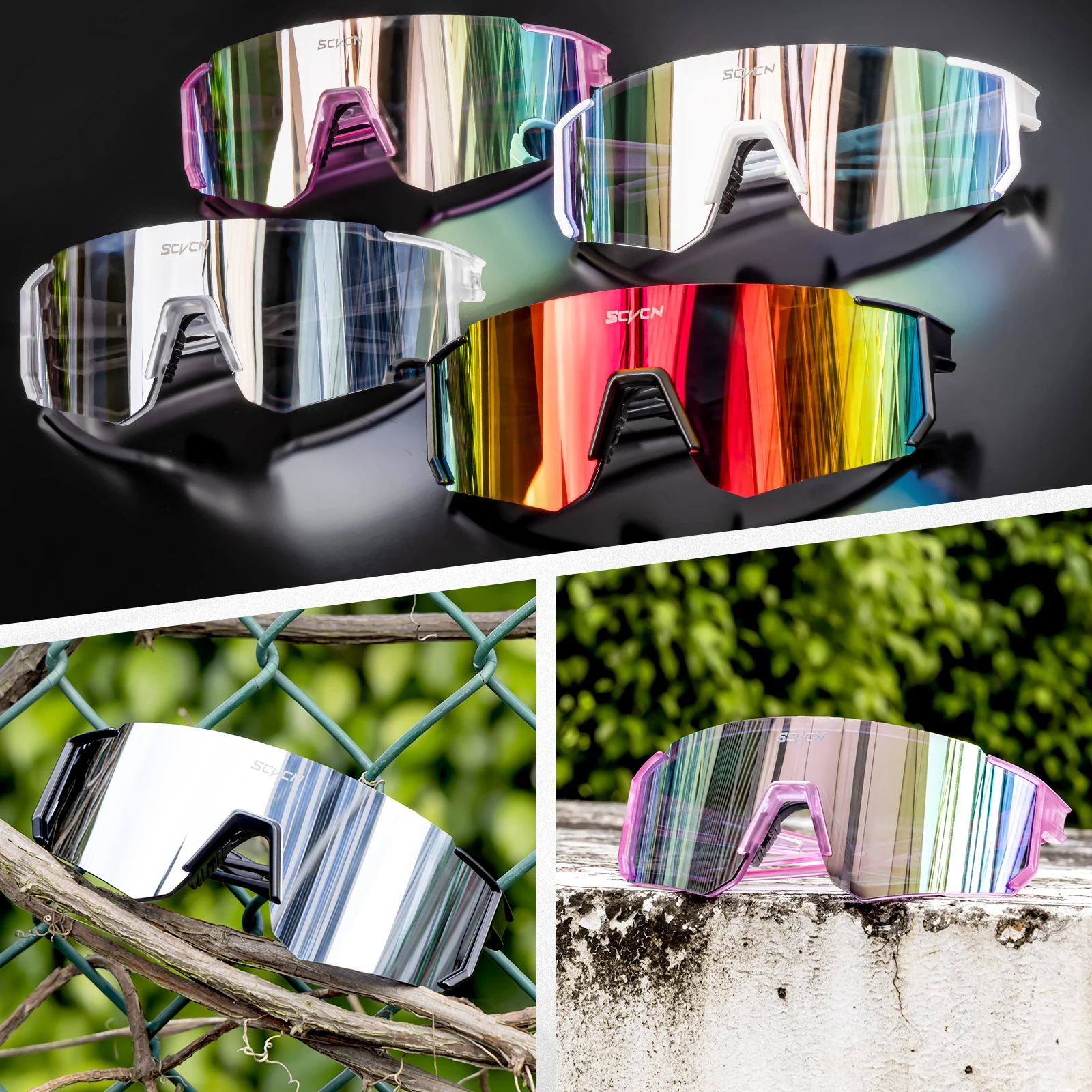 SCVCN Yeni Fotokromik Bisiklet - Mountain Biking Glasses incelemesi ve fiyatı