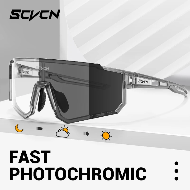 SCVCN Yeni Açık Fotokromik Kor - Mountain Biking Glasses incelemesi ve fiyatı