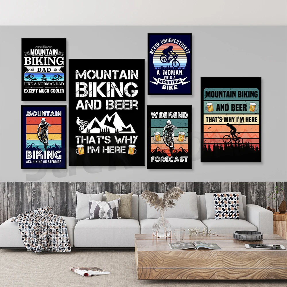 Git Dağ Bisikleti Baskı Tuval  - Picture Of Mountain Biking incelemesi ve fiyatı