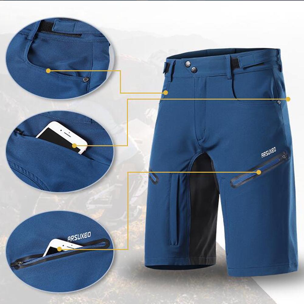 ARSUXEO erkek bisiklet şortlar - Mountain Biking Overalls incelemesi ve fiyatı