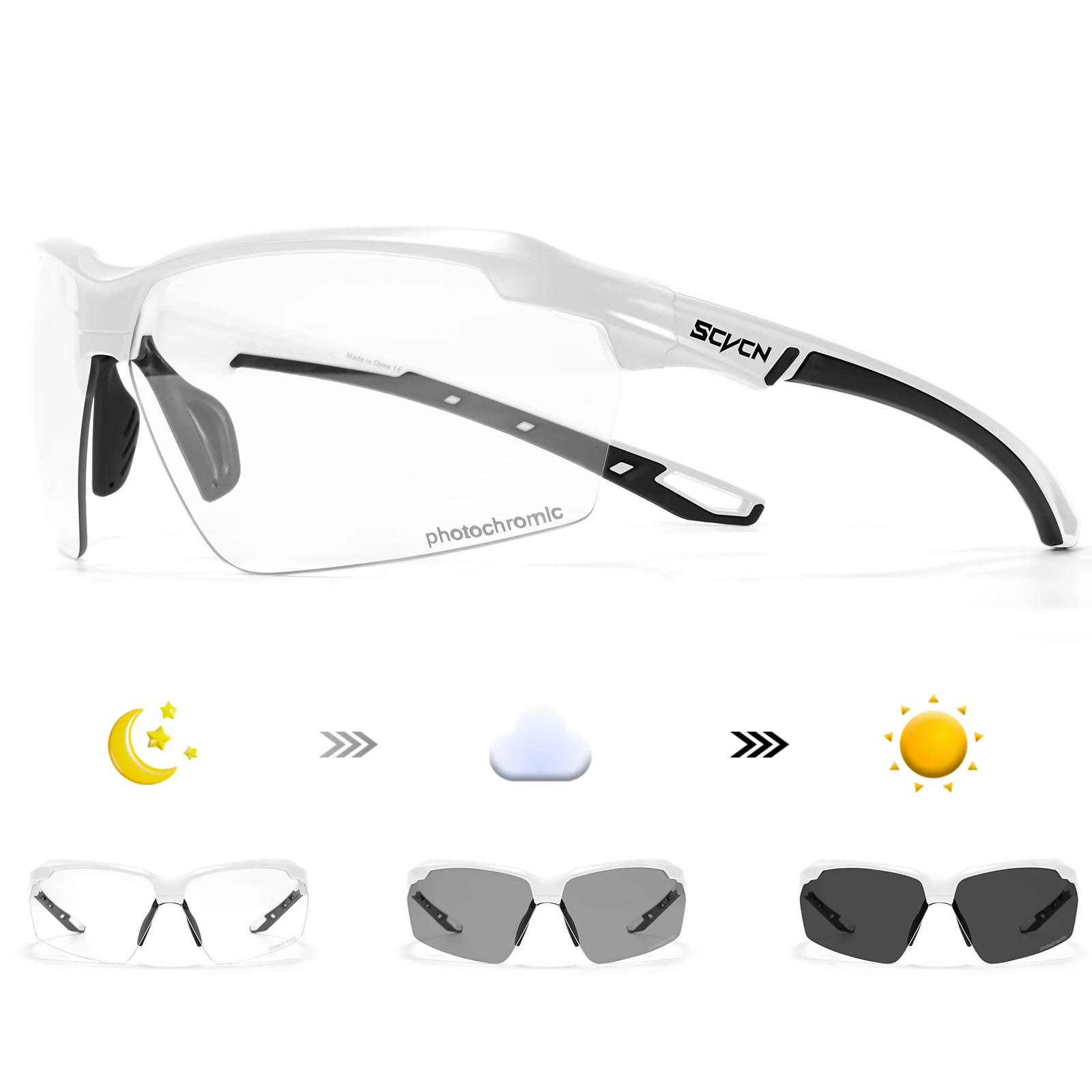 SCVCN Fotokromik Bisiklet Güne - Mountain Biking Glasses incelemesi ve fiyatı
